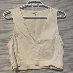 Wilfred V-Neck Crop Top